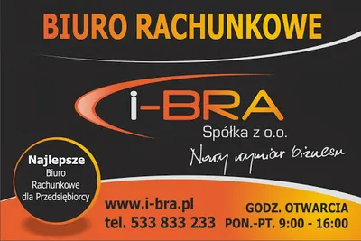 i-BRA - księgowa - biuro rachunkowe podatkowe Szczecin - obsługa księgowa - pełna księgowość spółek z o.o. Szczecin